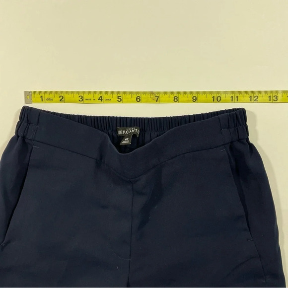 J Crew Mercantile Jamie Pants Elastic Waist Navy Blue - Picture 6 of 8